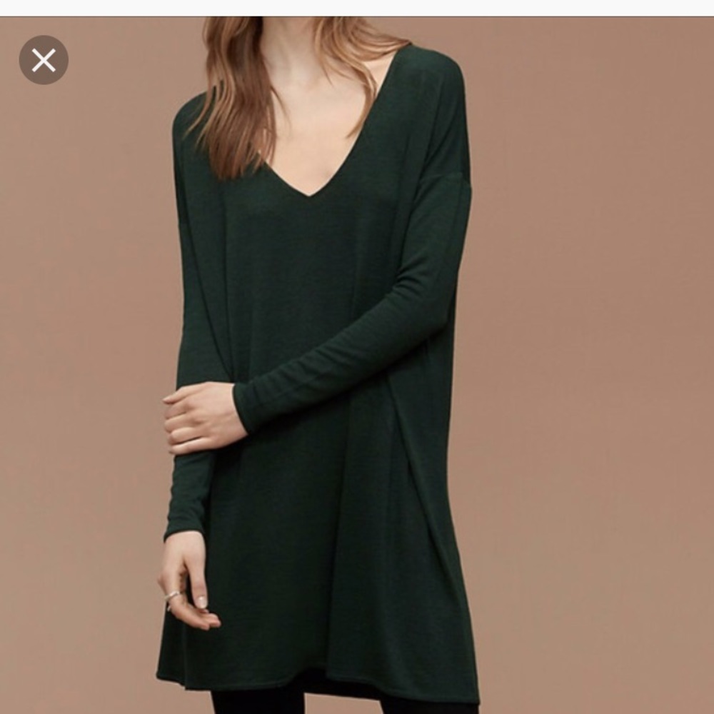 Artizia Wilfred free long sleeve jersey dress